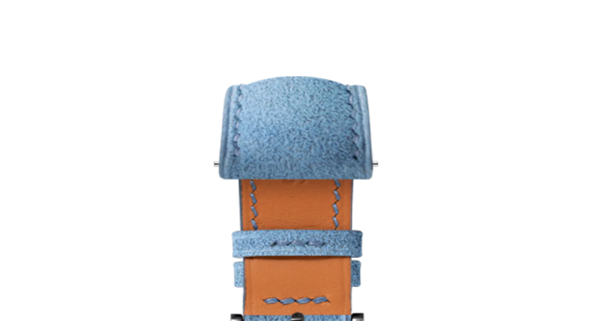 Baby Blue Alcantara Signature Strap - Image 11