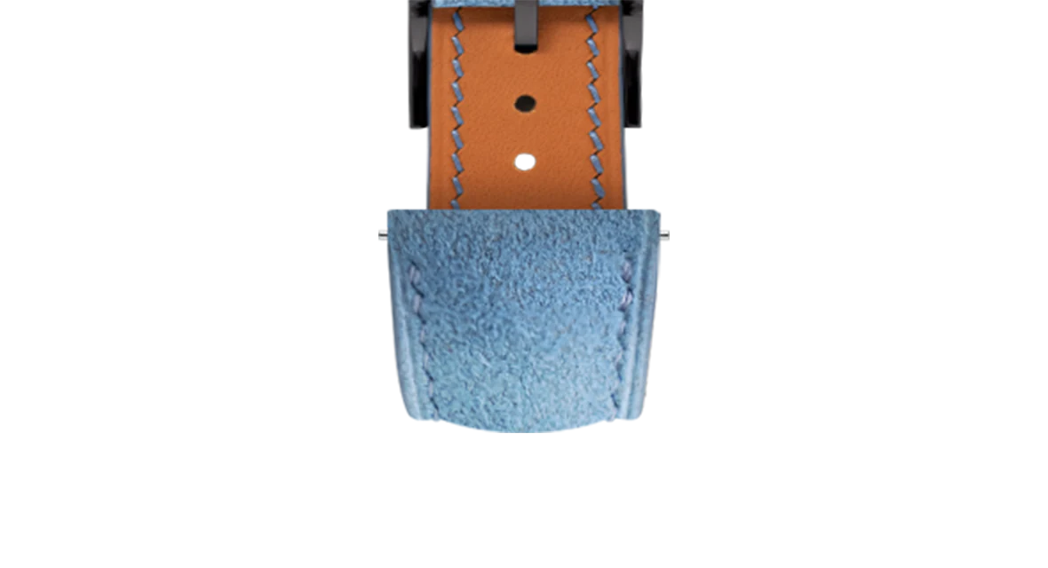 Baby Blue Alcantara Signature Strap - Image 12