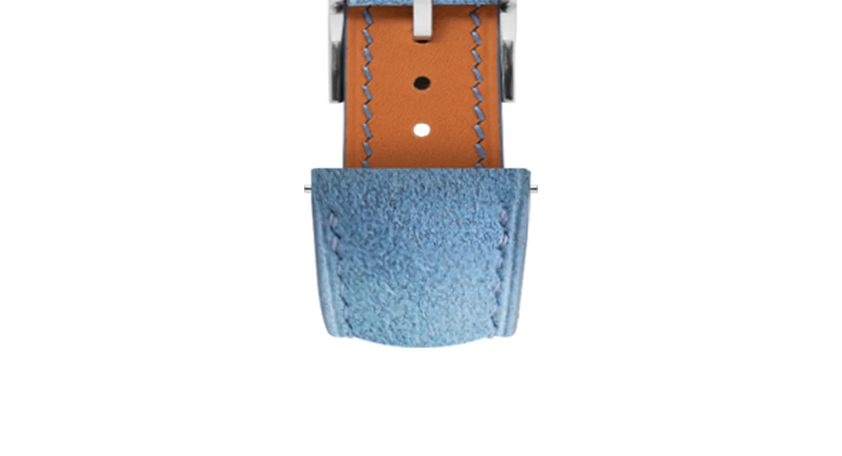 Baby Blue Alcantara Signature Strap - Image 6