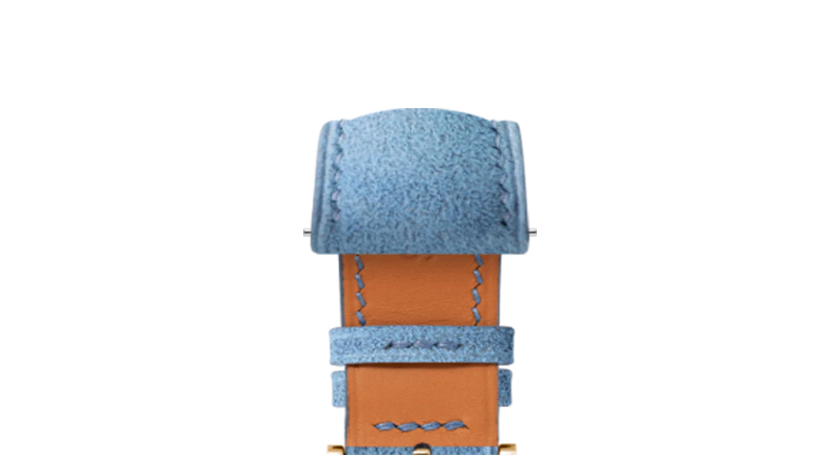 Baby Blue Alcantara Signature Strap - Image 9