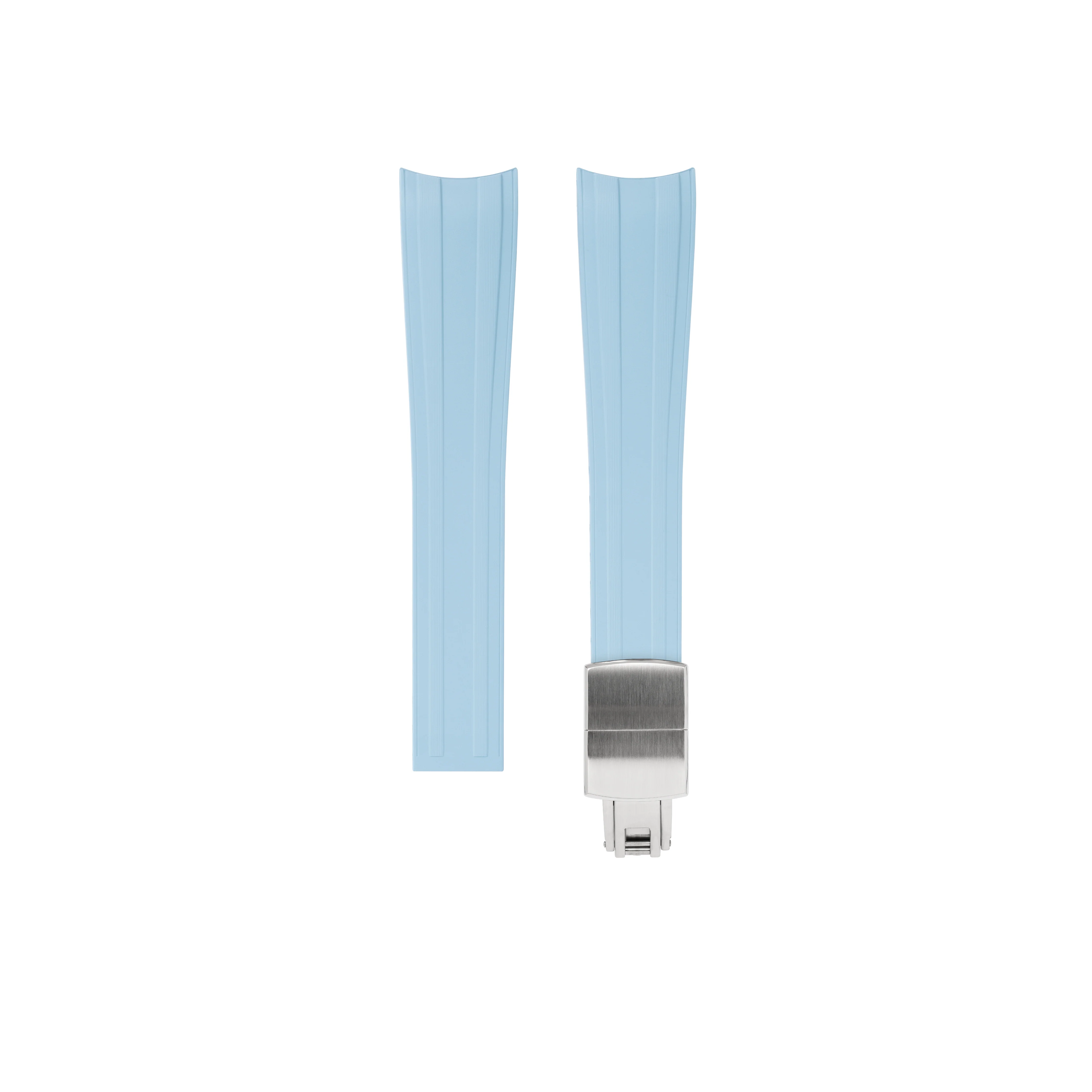Overstock: Baby Blue CTS Rubber Strap for Omega Speedmaster - Image 5