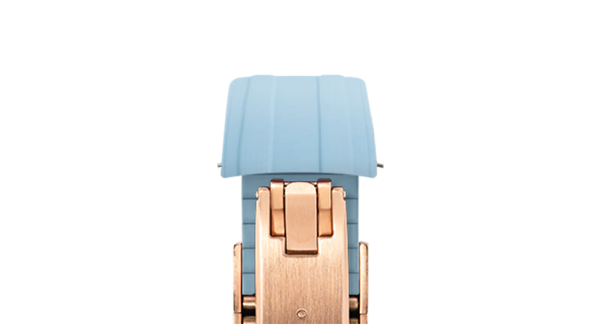Overstock: Baby Blue CTS Rubber Strap for Omega Speedmaster - Image 8