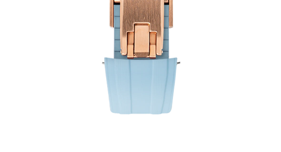 Overstock: Baby Blue CTS Rubber Strap for Omega Speedmaster - Image 9
