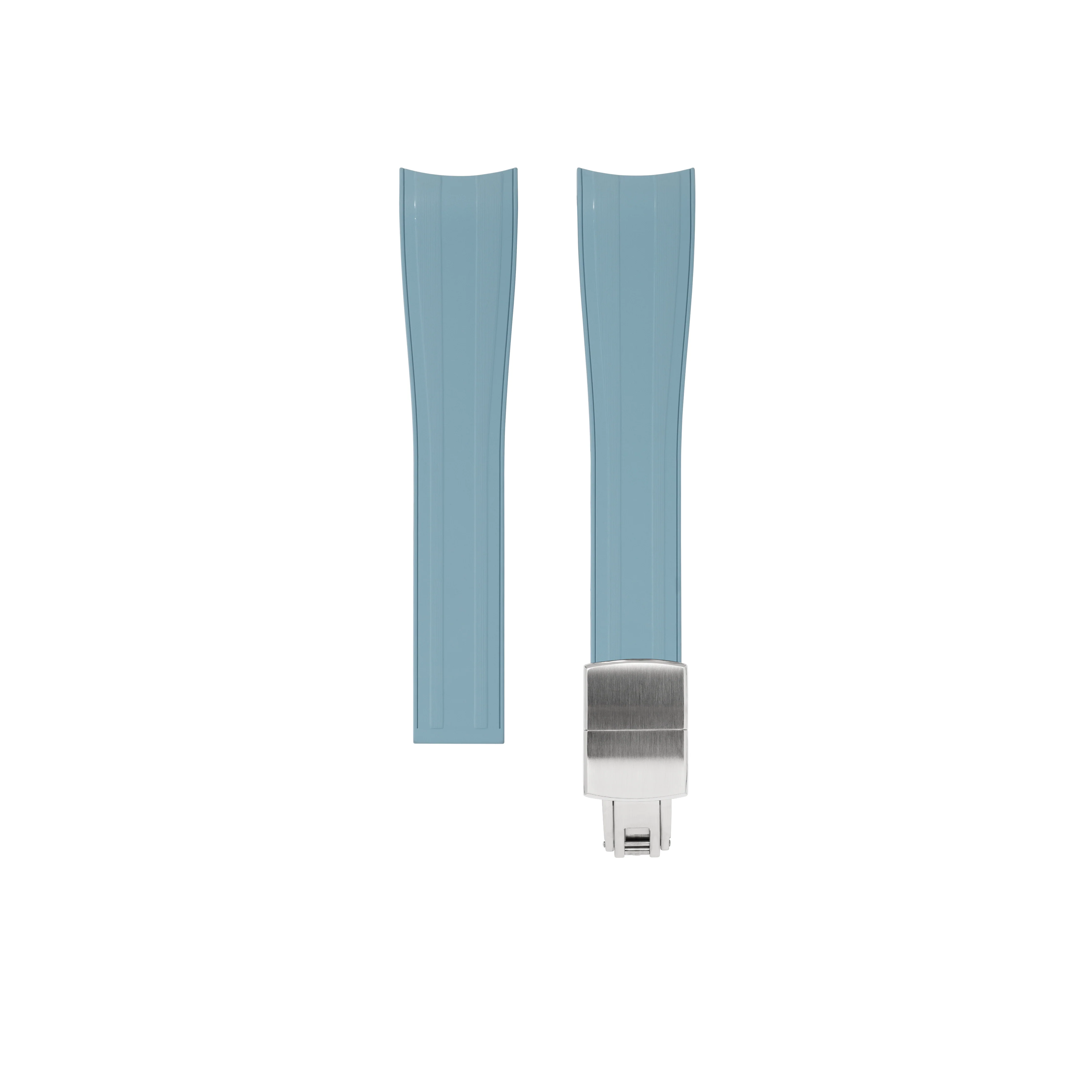 Baby Blue CTS Rubber Strap for Rolex Submariner 41mm - Image 5