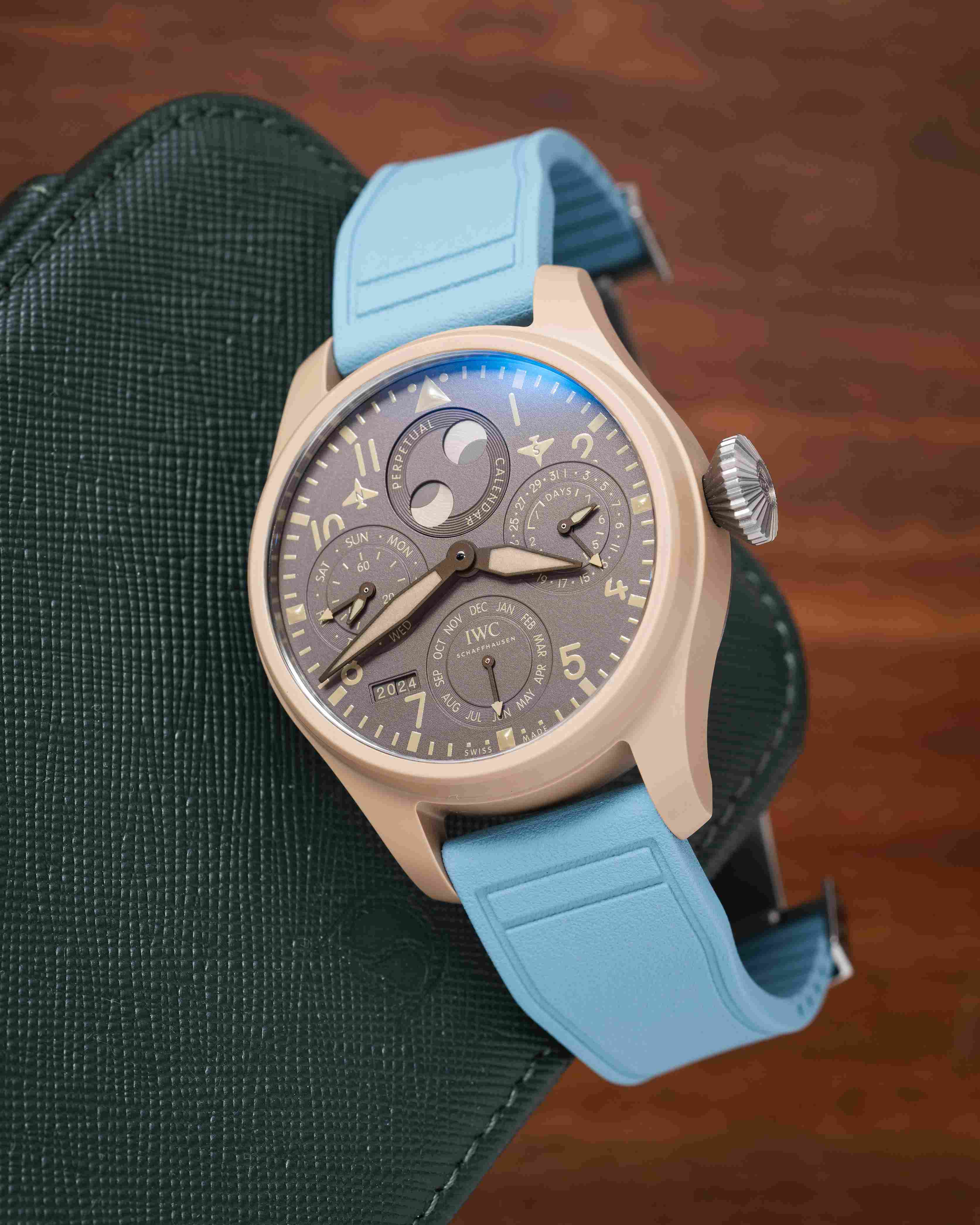 Baby Blue Pilot CTS Rubber Strap - Image 6
