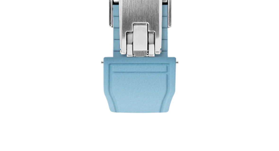 Baby Blue Pilot CTS Rubber Strap - Image 9