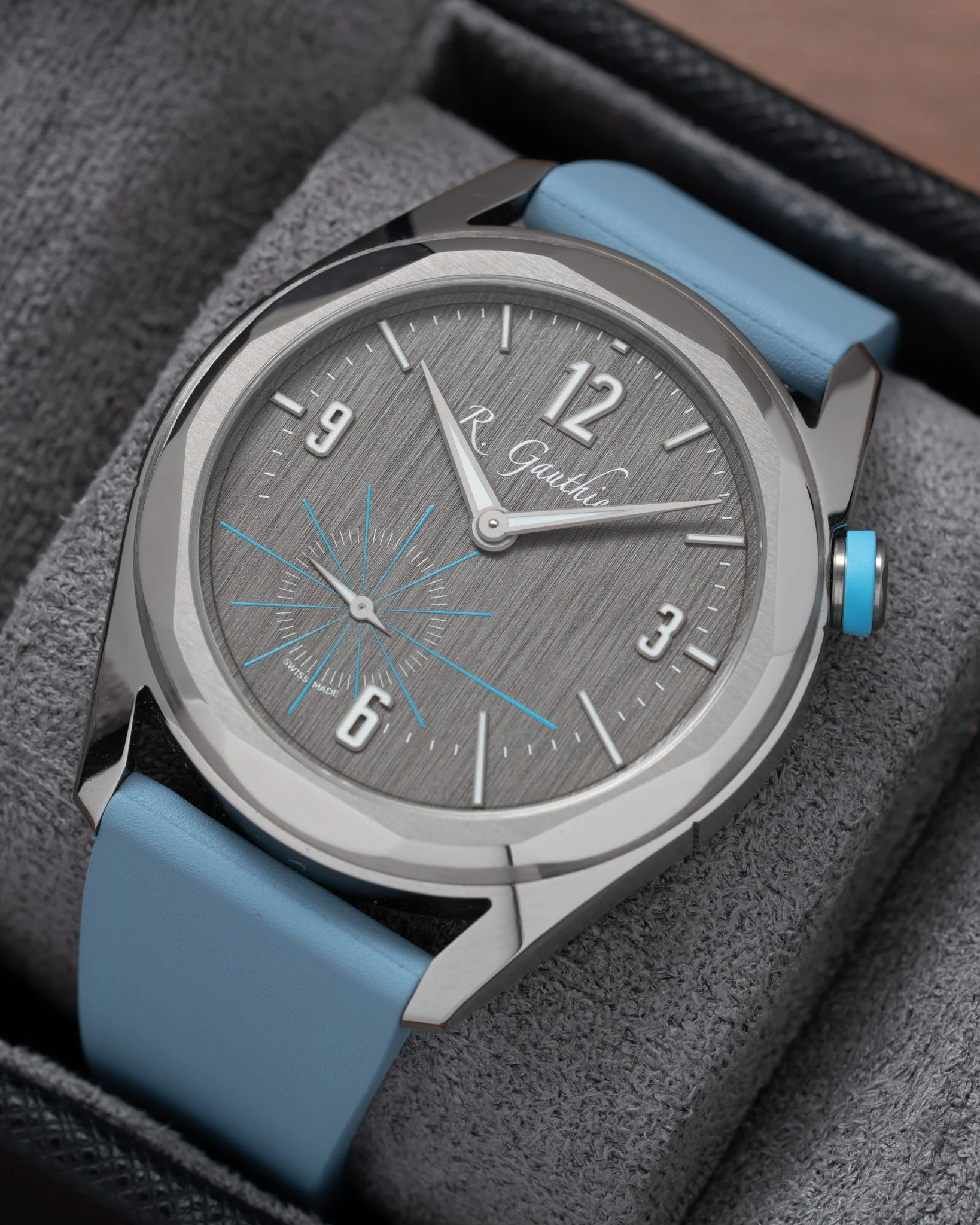 Baby Blue CTS Rubber Strap - Image 3