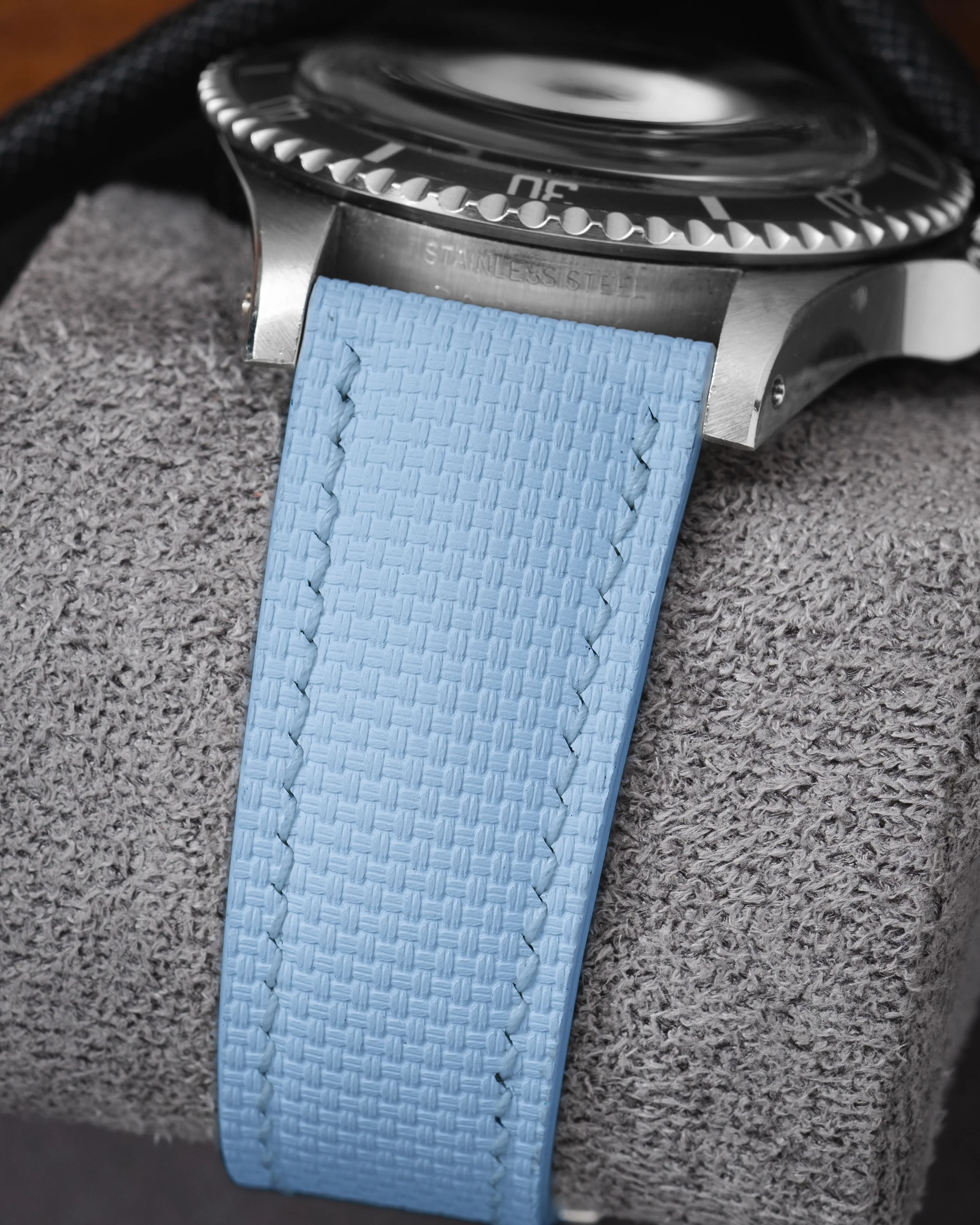 Baby Blue Sailcloth Signature Strap - Image 3