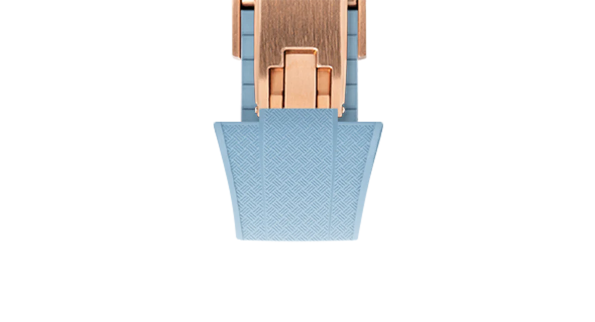 Baby Blue CTS Rubber Strap for Tissot PRX - Image 10