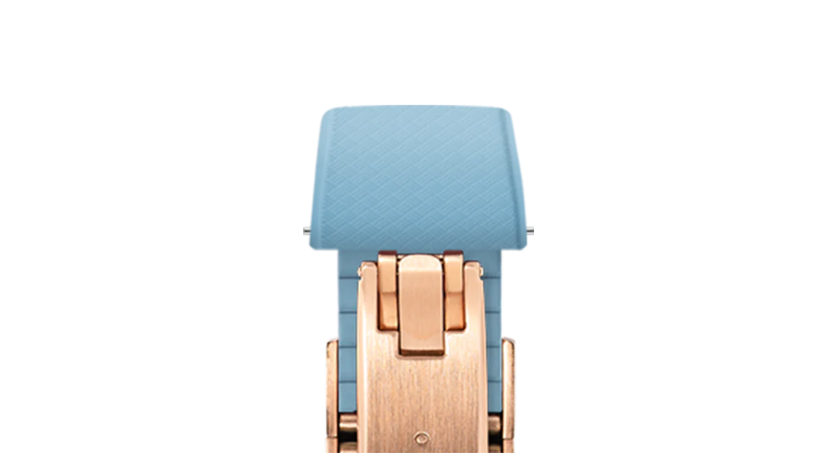 Baby Blue Tropical CTS Rubber Strap - Image 13