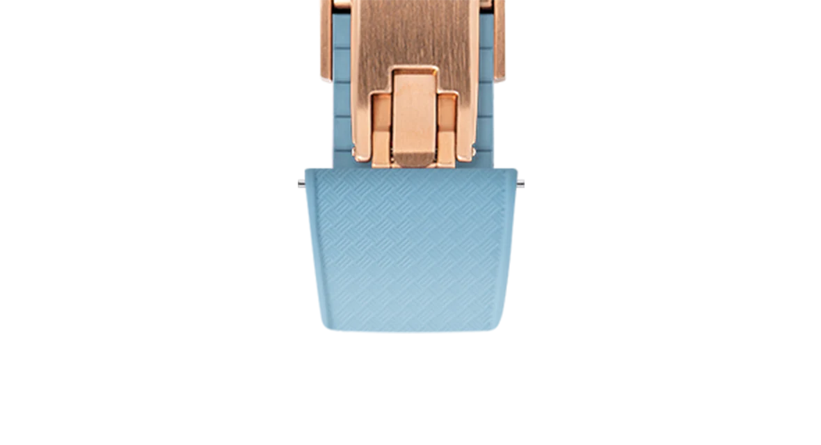 Baby Blue Tropical CTS Rubber Strap - Image 14
