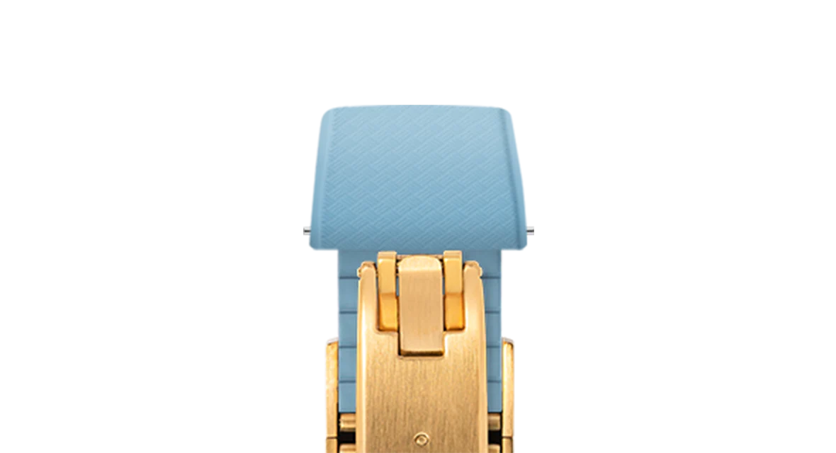 Baby Blue Tropical CTS Rubber Strap - Image 15