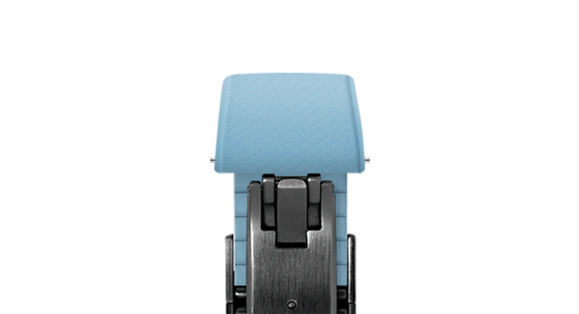 Baby Blue Tropical CTS Rubber Strap - Image 17