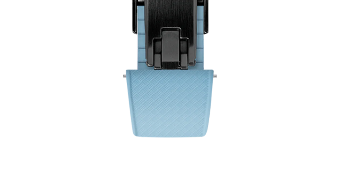 Baby Blue Tropical CTS Rubber Strap - Image 18