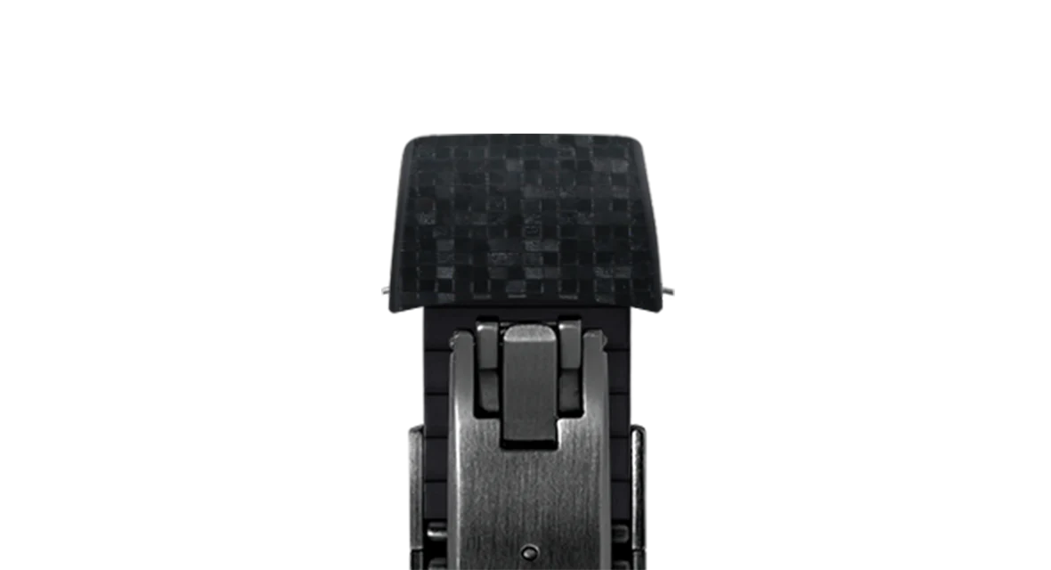 Black Curved CTS Rubber Strap for MB&F MAD1 - Image 12