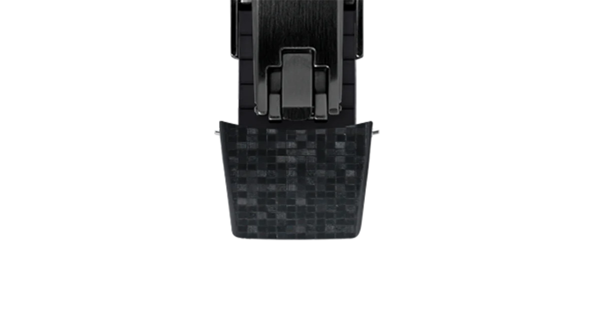 Black Curved CTS Rubber Strap for MB&F MAD1 - Image 13