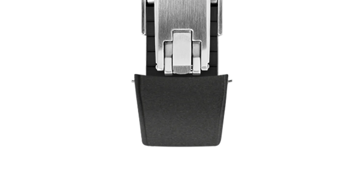 Black Curved CTS Rubber Strap - Image 12