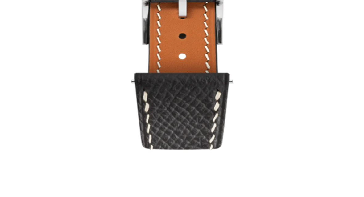 Black Epsom Slim Strap - Image 4