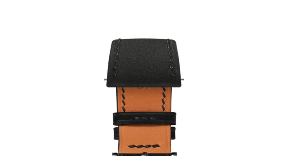 Black Nubuck Slim Strap - Image 8