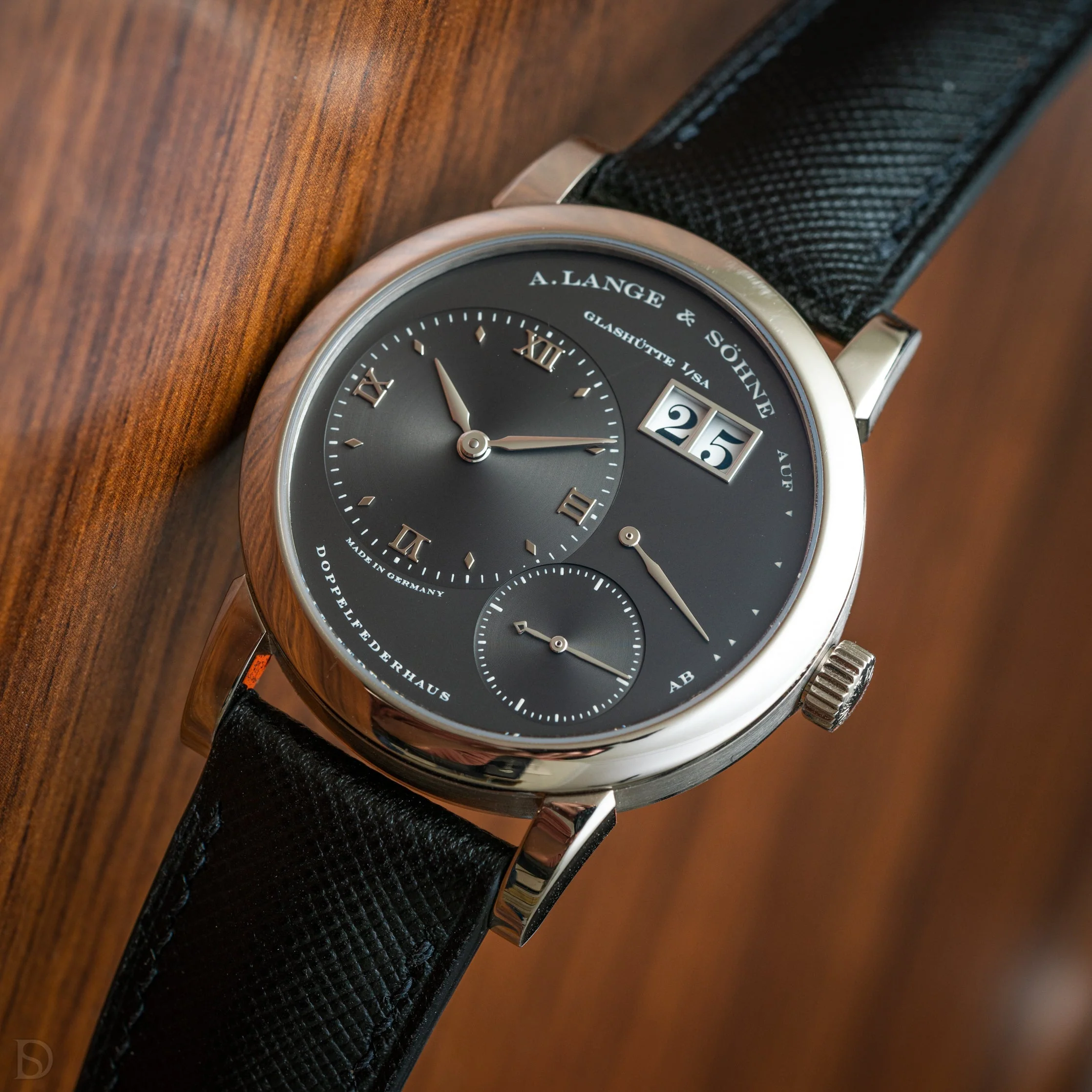 Black Saffiano Signature Strap - Image 3