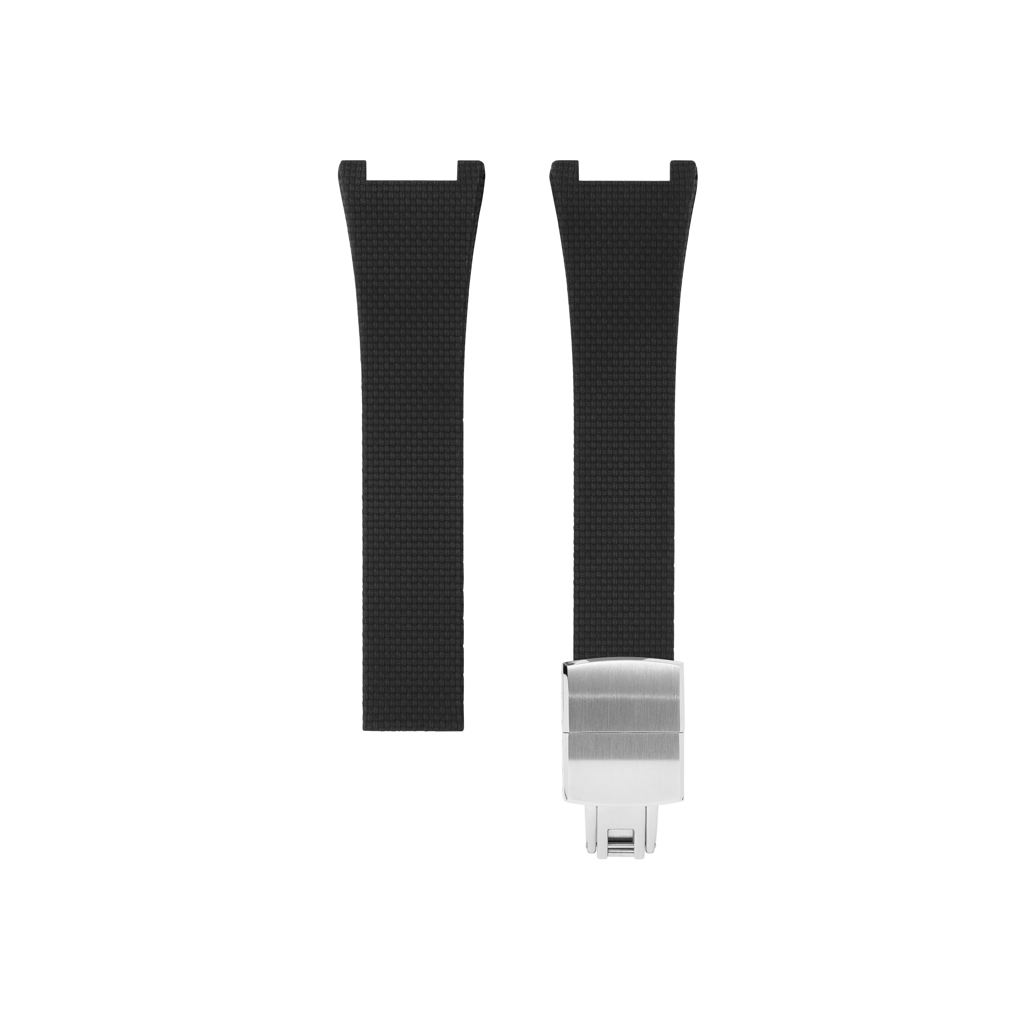Black Sailcloth CTS Rubber Strap for Christopher Ward The Twelve - Image 11