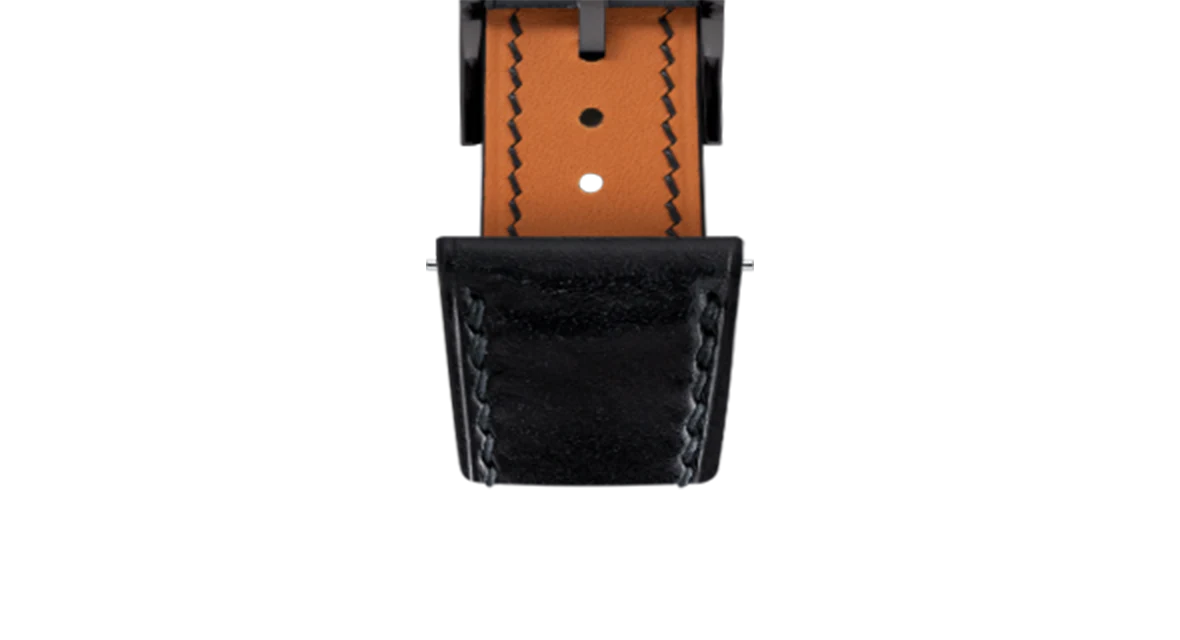 Black Shell Cordovan Slim Strap - Image 13