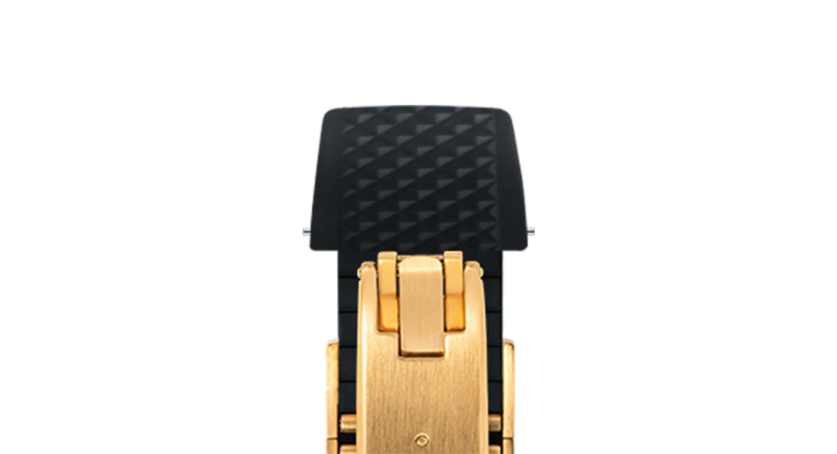 Black Waffle CTS Rubber Strap - Image 14