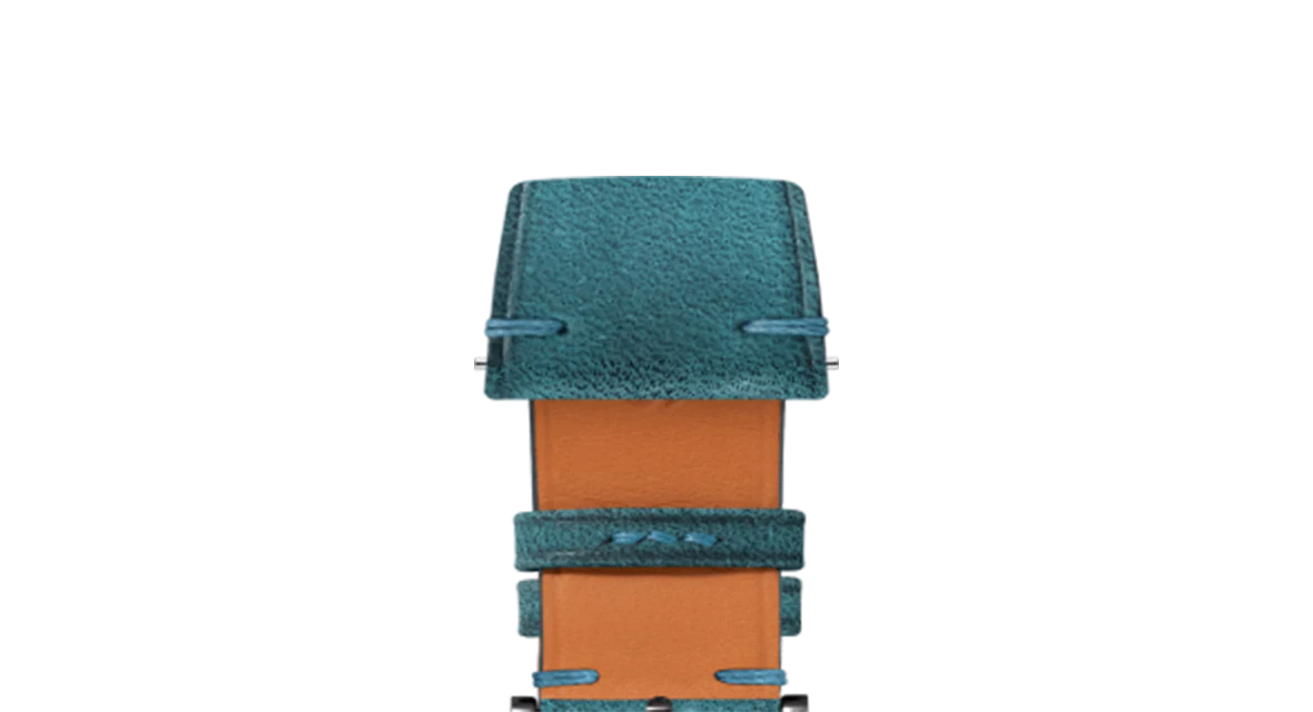 Overstock: Blue Crazy Horse Side-Stitch Strap - Image 9