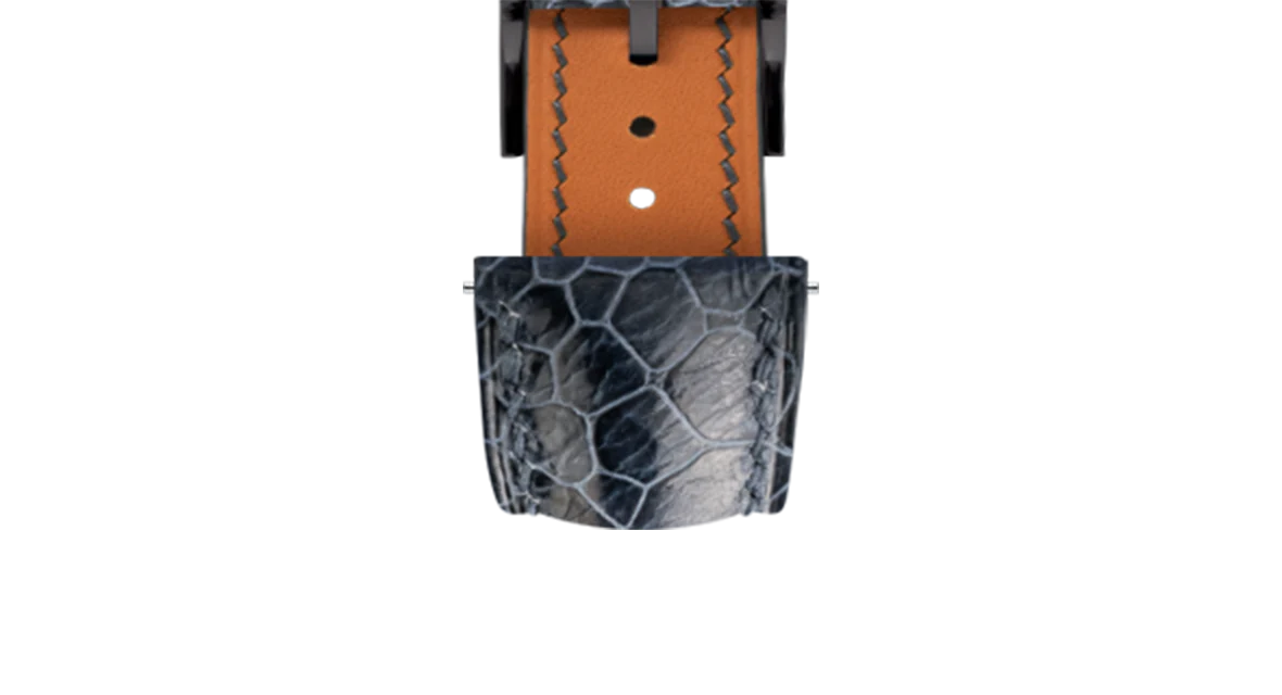 Blue Jean Ostrich Leg Signature Strap - Image 12
