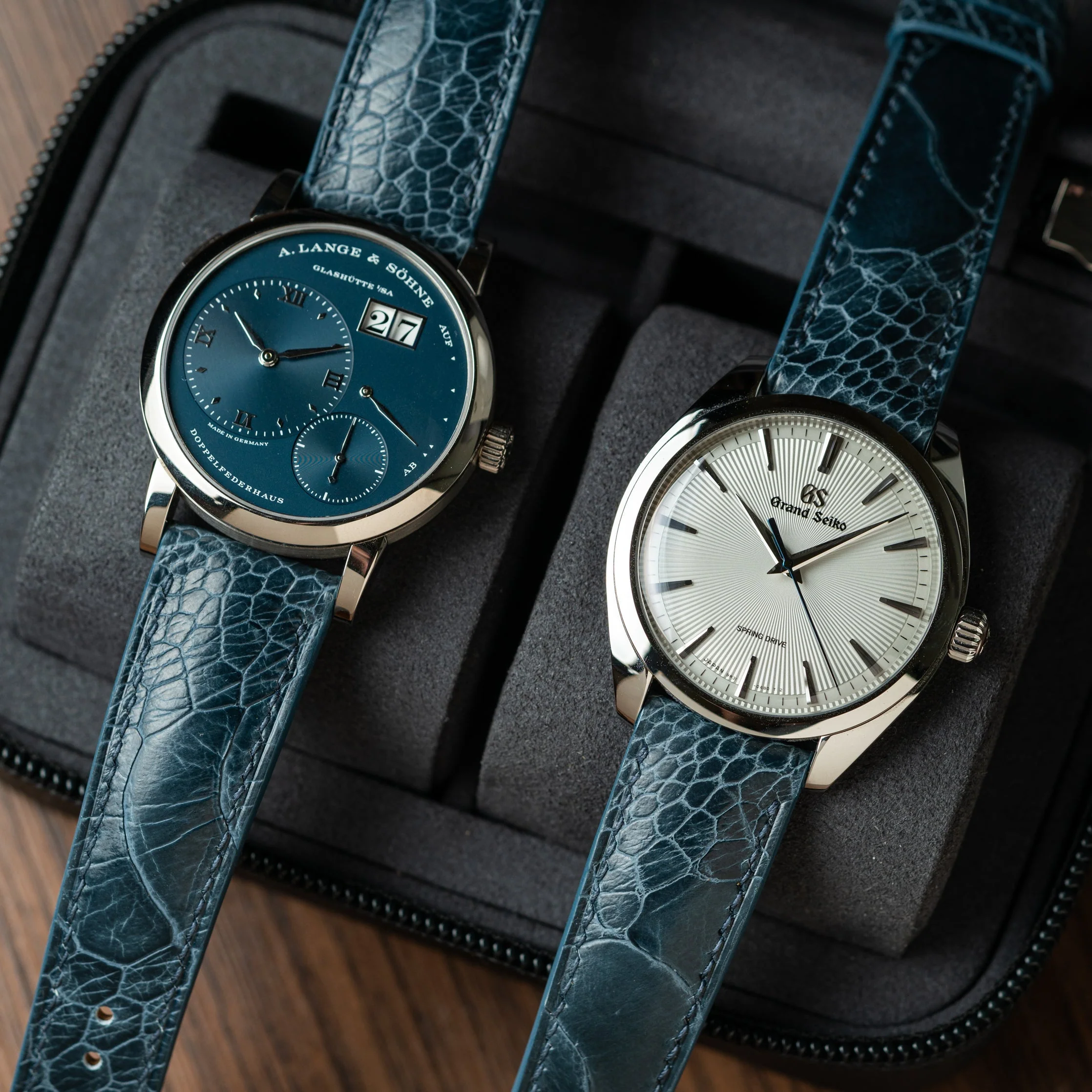 Blue Jean Ostrich Leg Signature Strap - Image 2