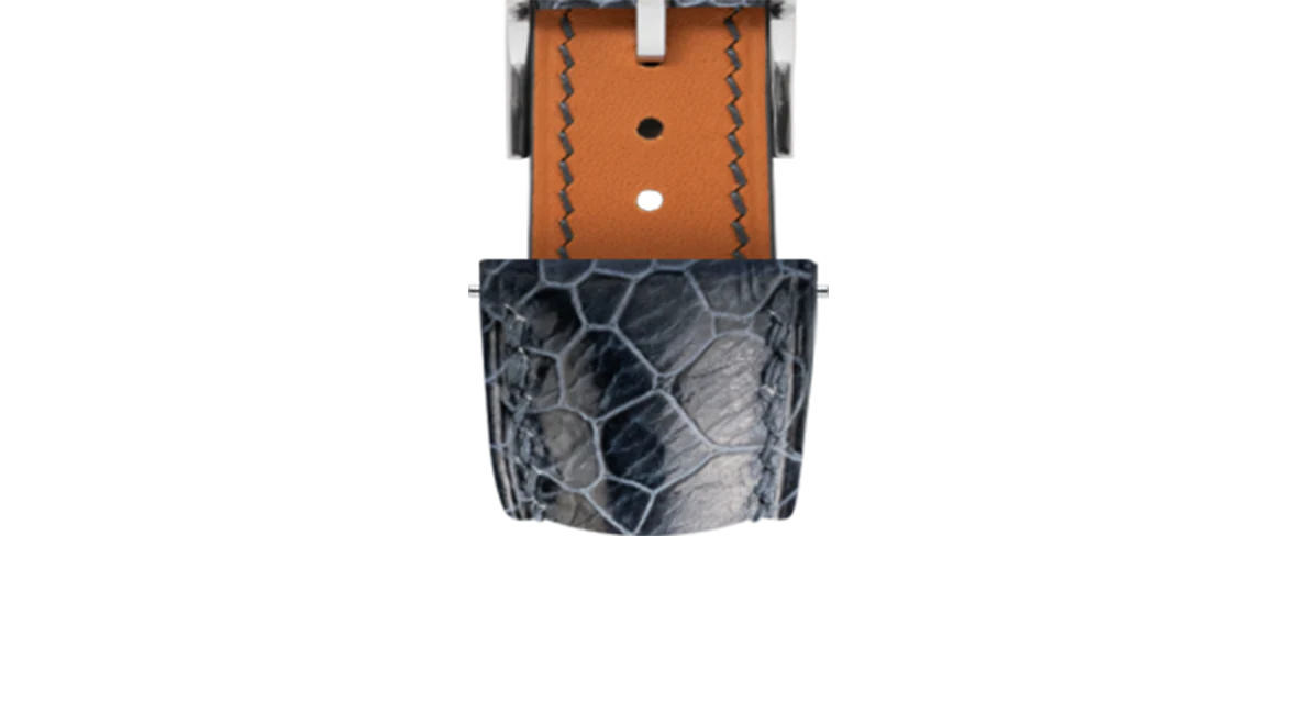 Blue Jean Ostrich Leg Signature Strap - Image 6