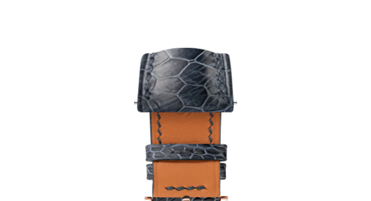 Blue Jean Ostrich Leg Signature Strap - Image 7