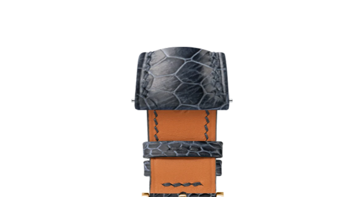 Blue Jean Ostrich Leg Signature Strap - Image 9