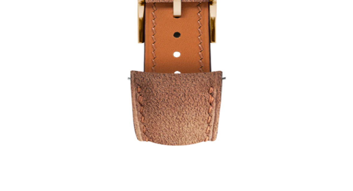 Overstock: Brown Alcantara Signature (Curved) Strap - Image 9