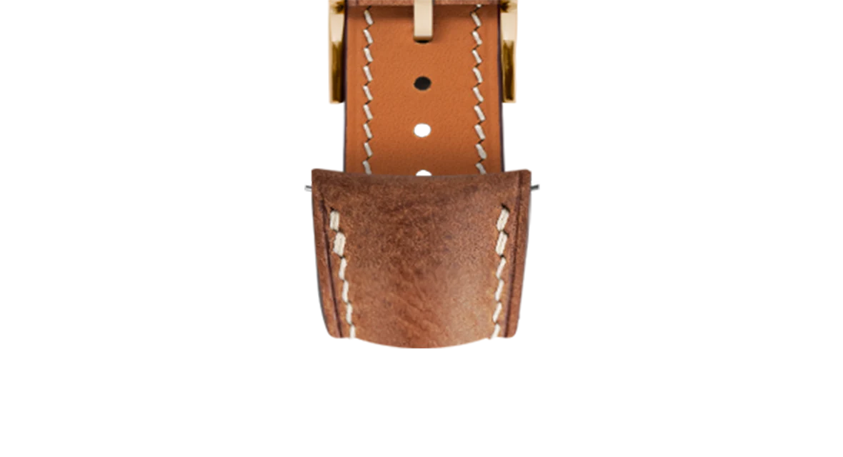 Brown Waxy Signature (Curved) Strap - Image 10