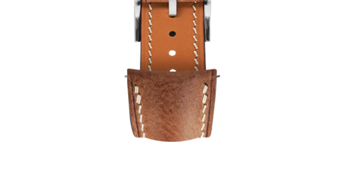Brown Waxy Signature (Curved) Strap - Image 6
