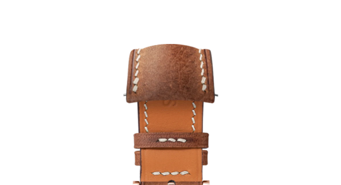 Brown Waxy Signature (Curved) Strap - Image 7