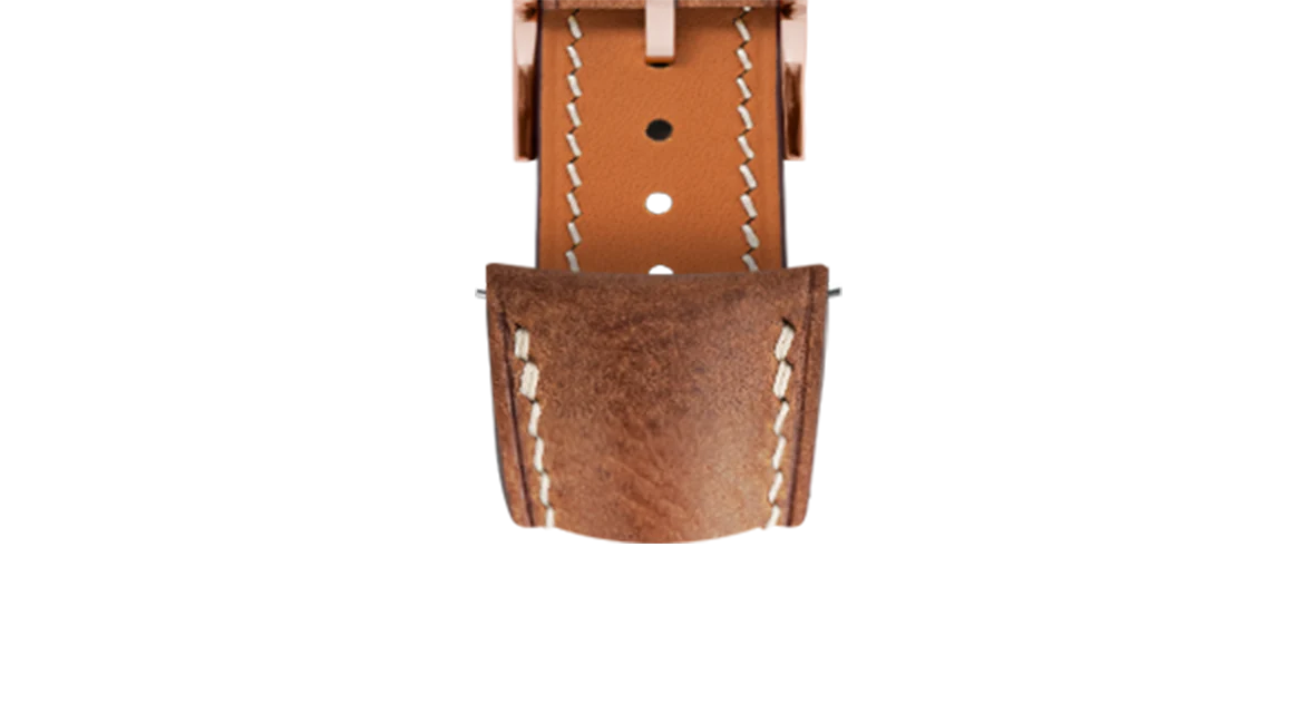 Brown Waxy Signature (Curved) Strap - Image 8