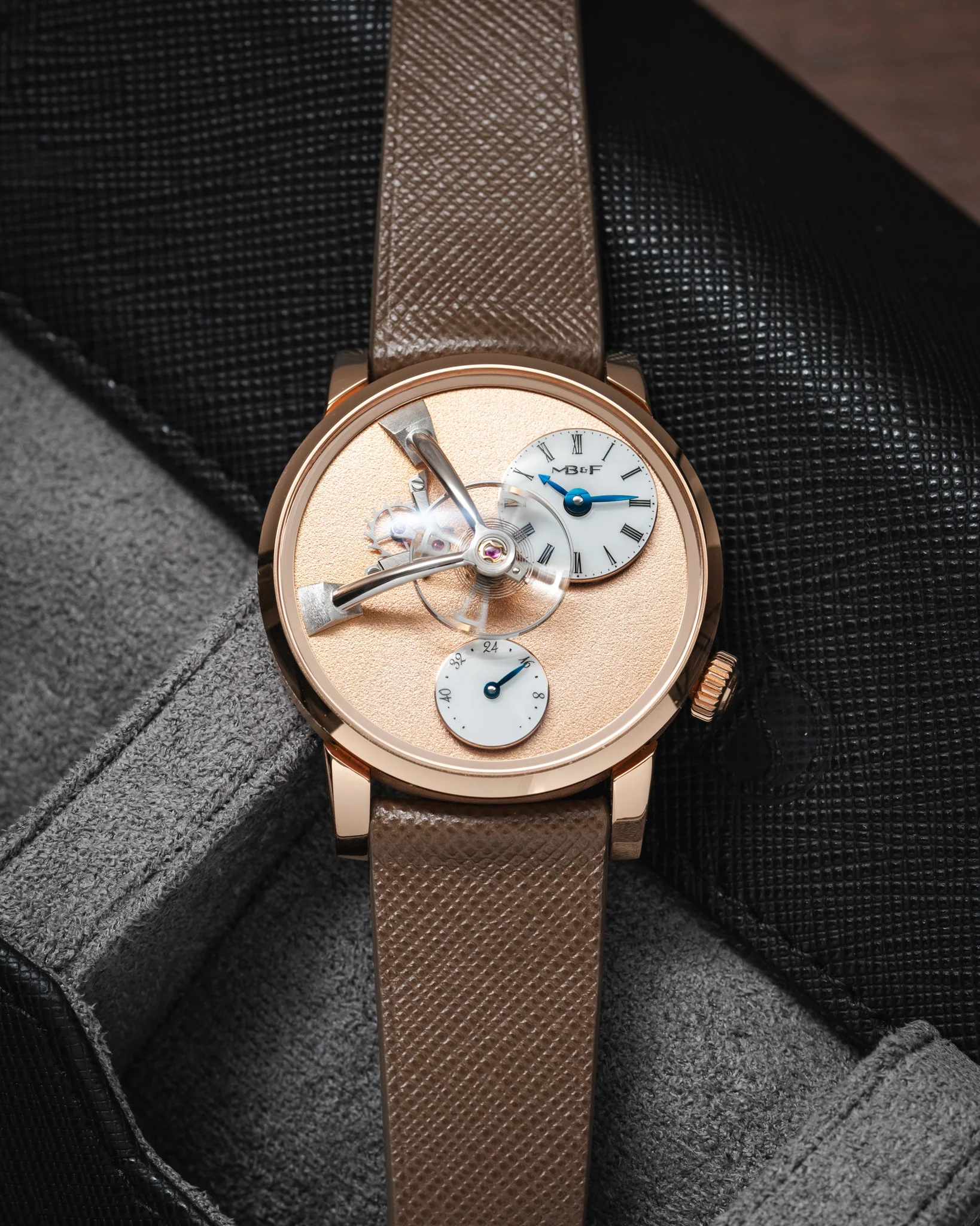 Caramel Saffiano Stitchless Strap - Image 7