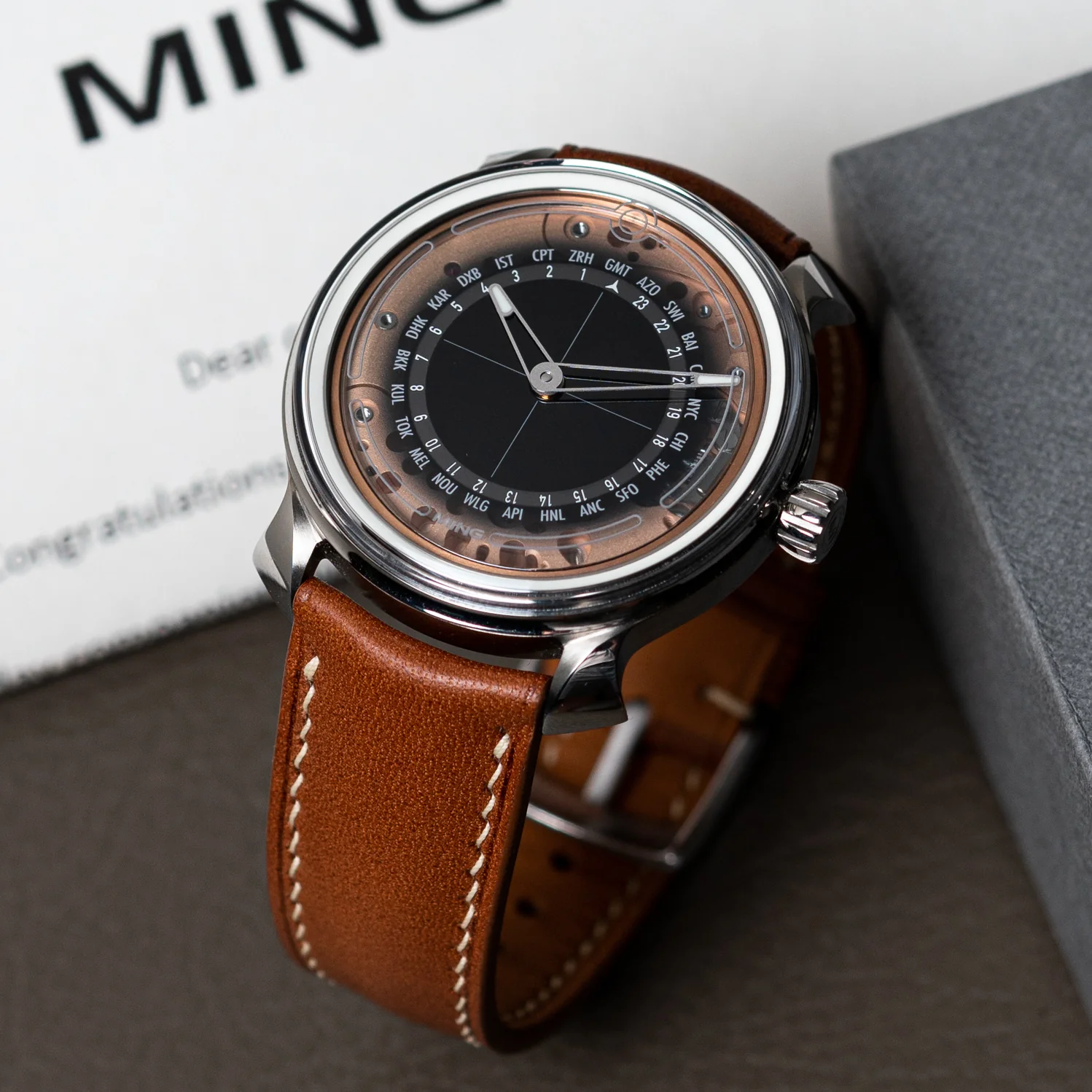 Chestnut Buttero Signature (Curved) Strap - Image 4