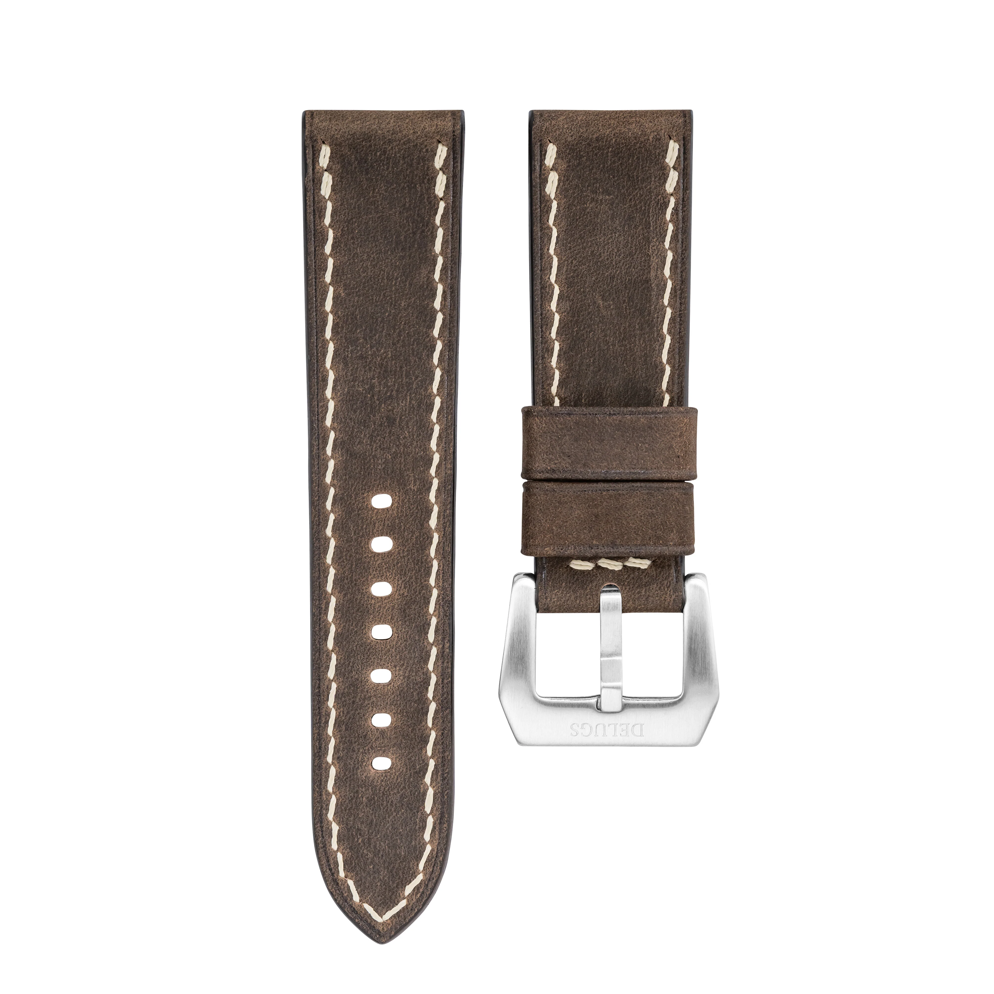 Cognac Crazy Horse Chunky Strap - Image 3