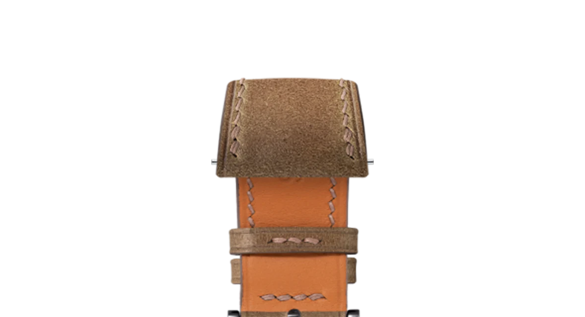 Cognac Shell Cordovan Slim Strap - Image 10