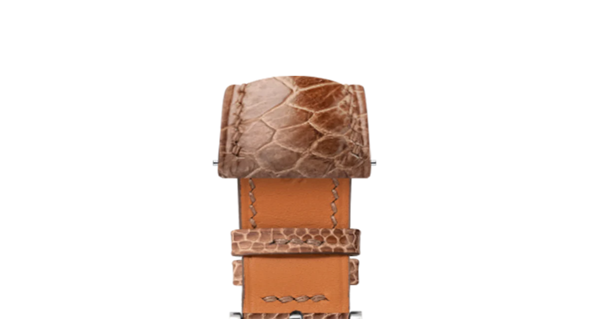 Copper Ostrich Leg Signature Strap - Image 3