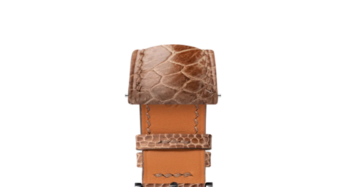 Copper Ostrich Leg Signature Strap - Image 9