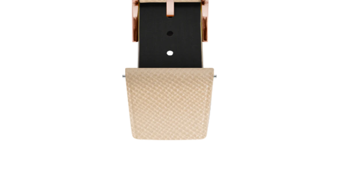 Overstock: Cream Saffiano Stitchless Strap - Image 8