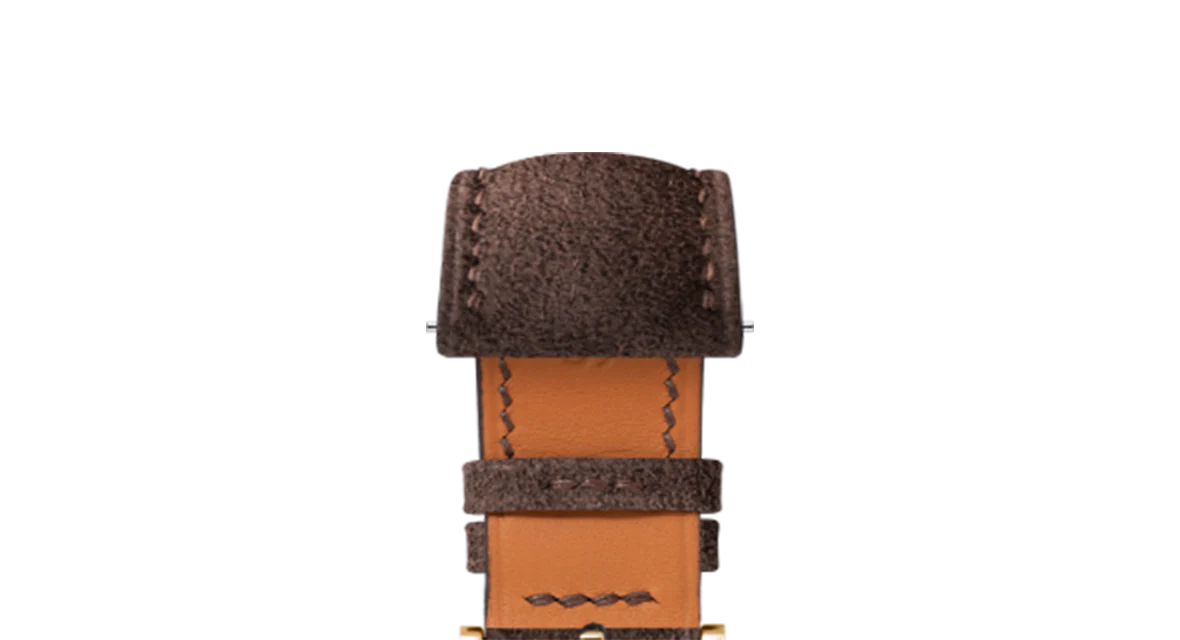 Dark Brown Alcantara Signature Strap - Image 7