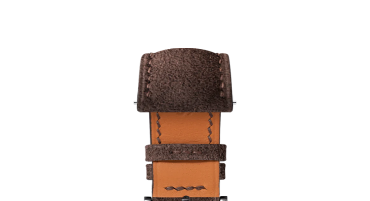 Dark Brown Alcantara Signature Strap - Image 9
