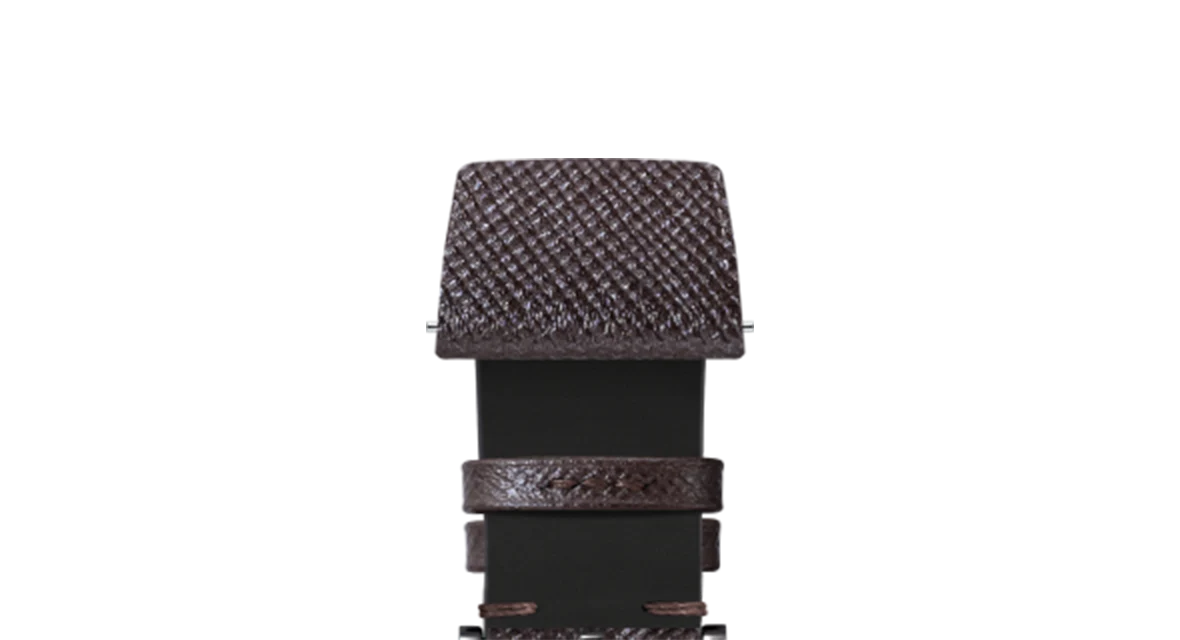 Dark Brown Saffiano Stitchless Strap - Image 12