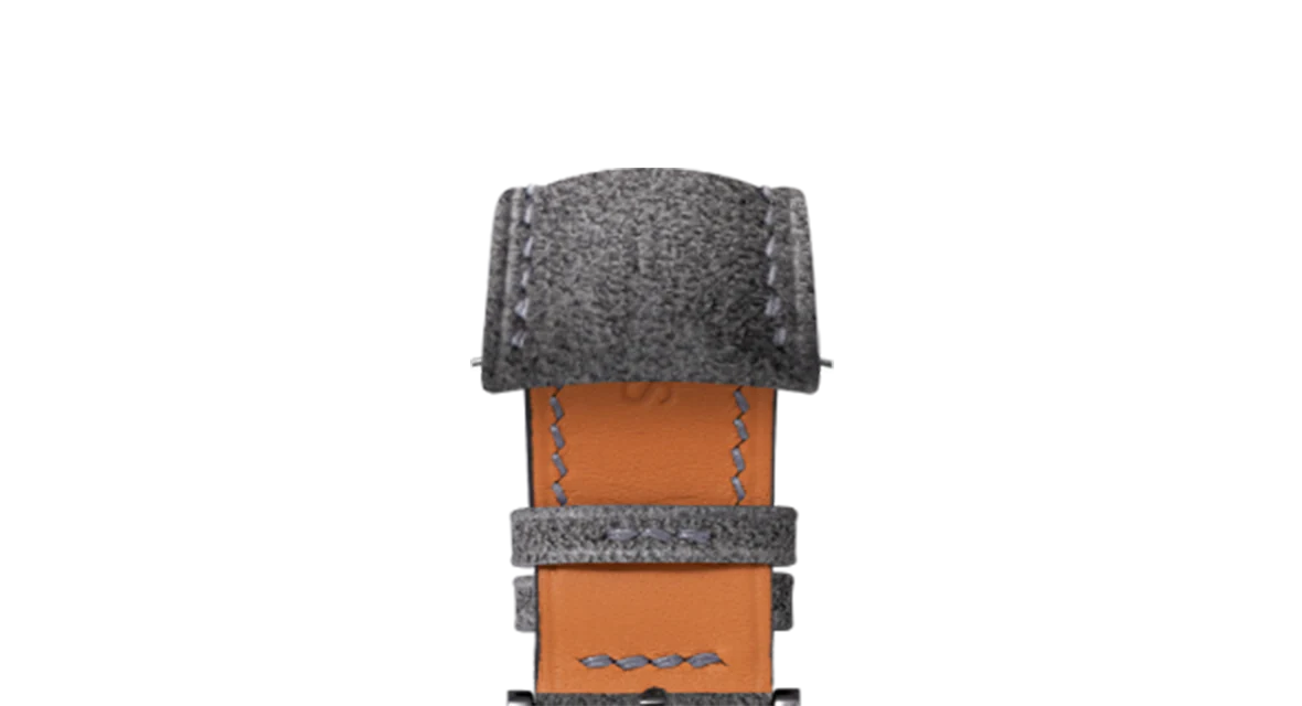 Dark Grey Alcantara Signature (Curved) Strap - Image 10
