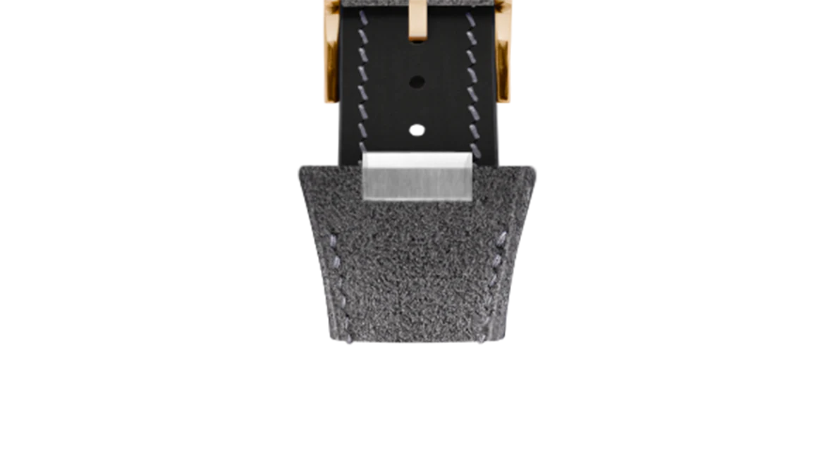 Dark Grey Alcantara Strap for Tissot PRX - Image 10